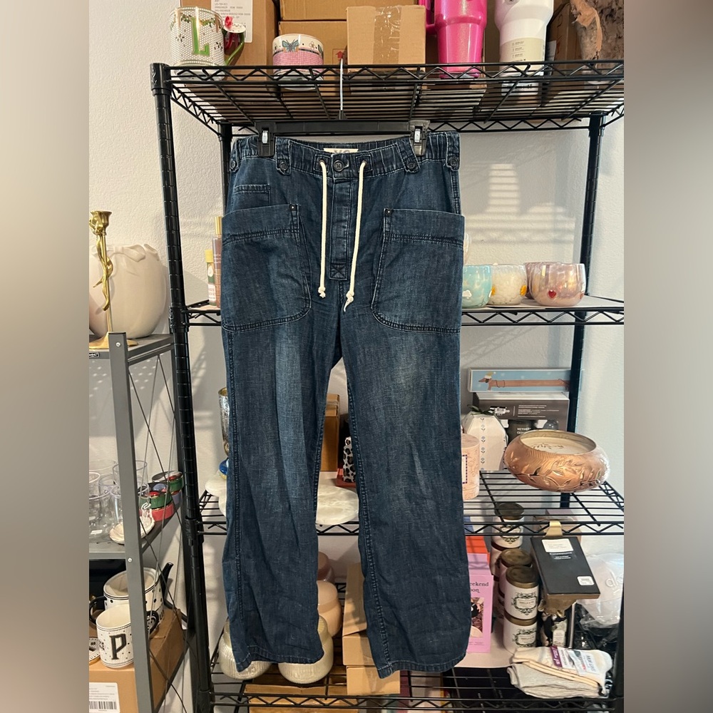 Free People Rockwell Slouchy Jeans, XS NWOT - Picture 3 of 6
